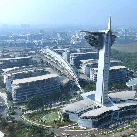 IT park access near villas for sale in ECR